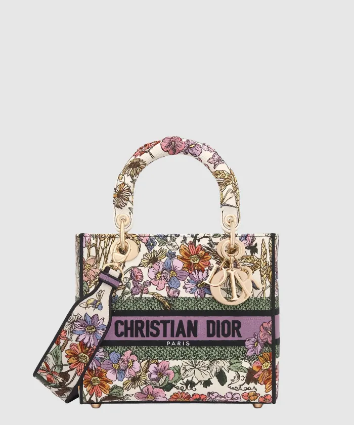 디올 레이디백 램스킨 미듐 M0565