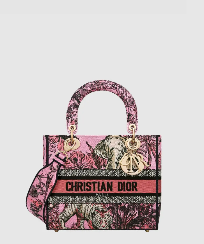 디올 레이디백 램스킨 미듐 M0565