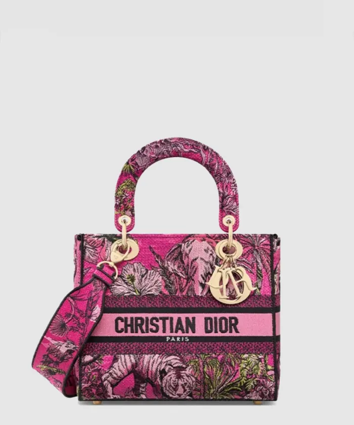 디올 레이디백 램스킨 미듐 M0565