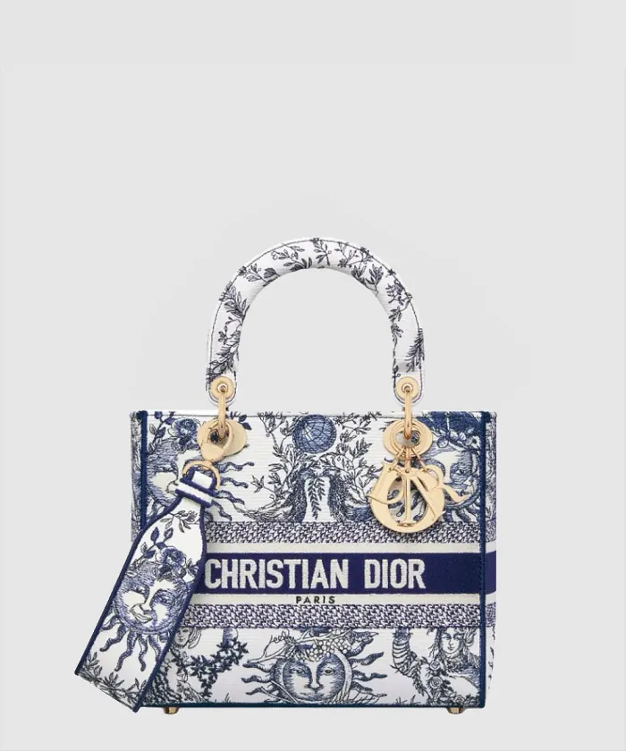 디올 레이디백 램스킨 미듐 M0565