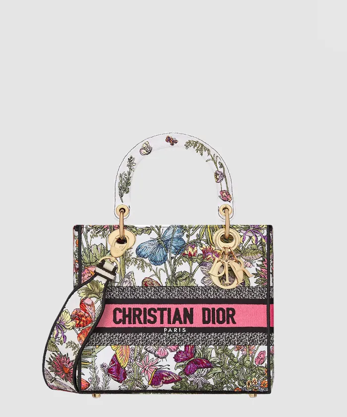 디올 레이디백 램스킨 미듐 M0565