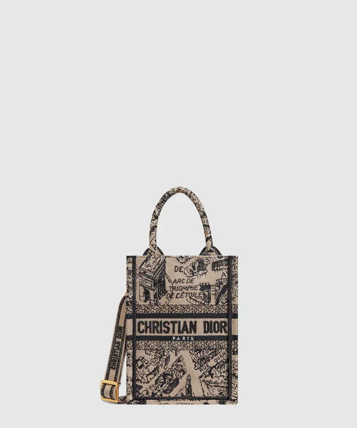 디올 북 토트 휴대폰백 미니 S5555