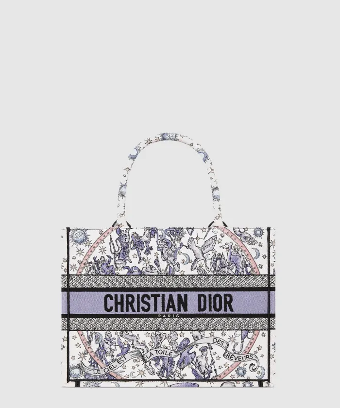 디올 북 토트백 미듐 M1296