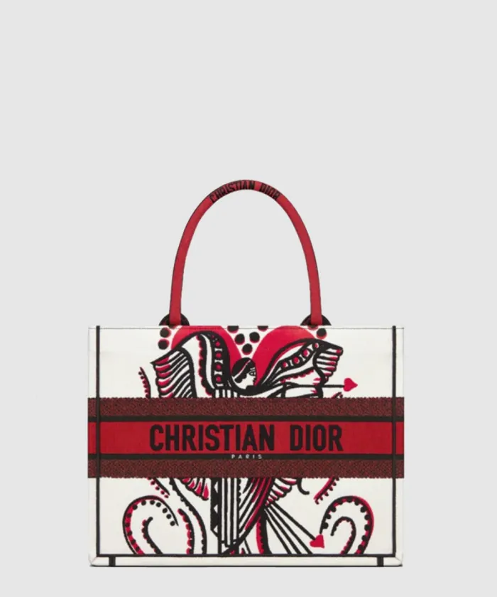디올 북 토트백 미듐 M1296