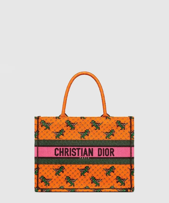 디올 북 토트백 미듐 M1296