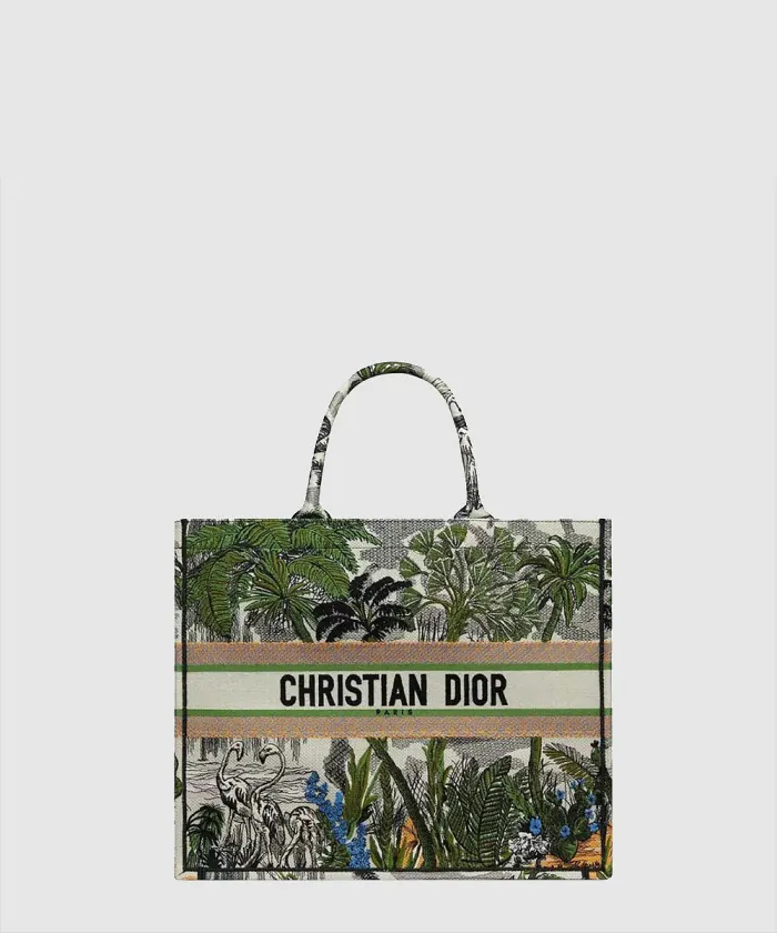 디올 북 토트백 미듐 M1296