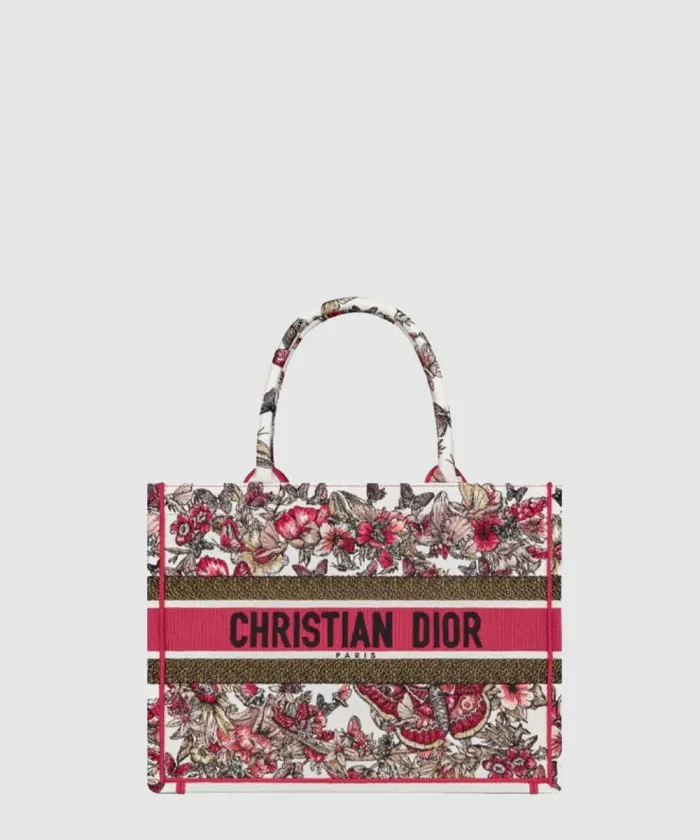 디올 북 토트백 미듐 M1296