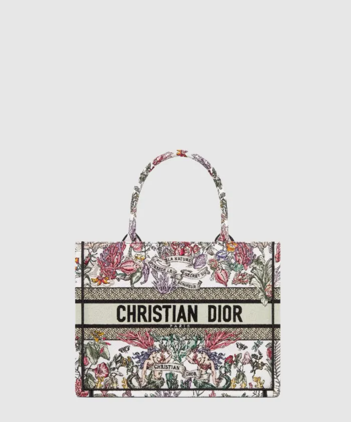 디올 북 토트백 미듐 M1296