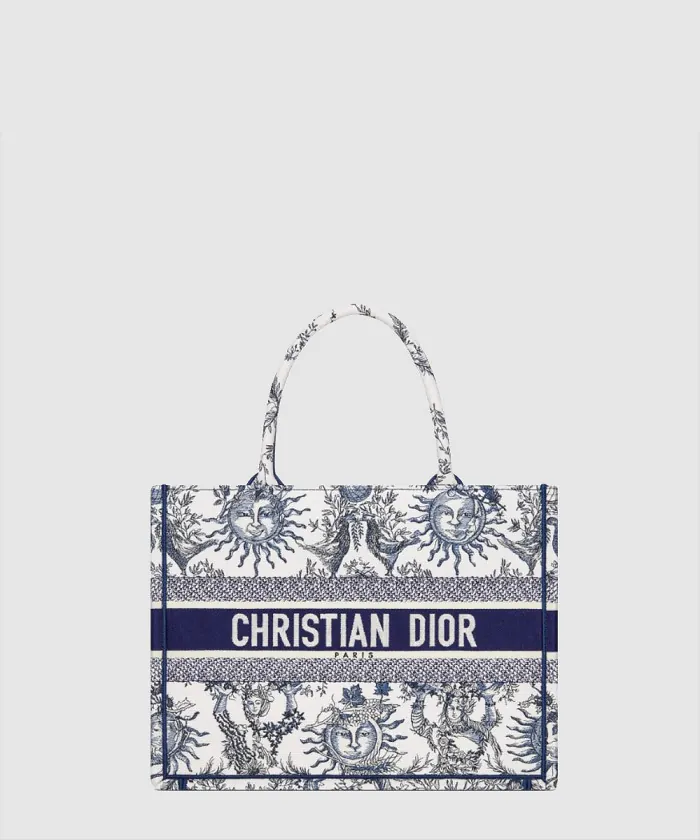 디올 북 토트백 미듐 M1296