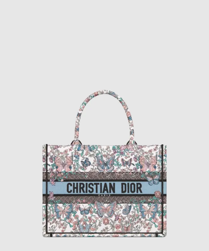 디올 북 토트백 미듐 M1296