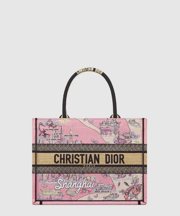 디올 북 토트백 미듐 M1296