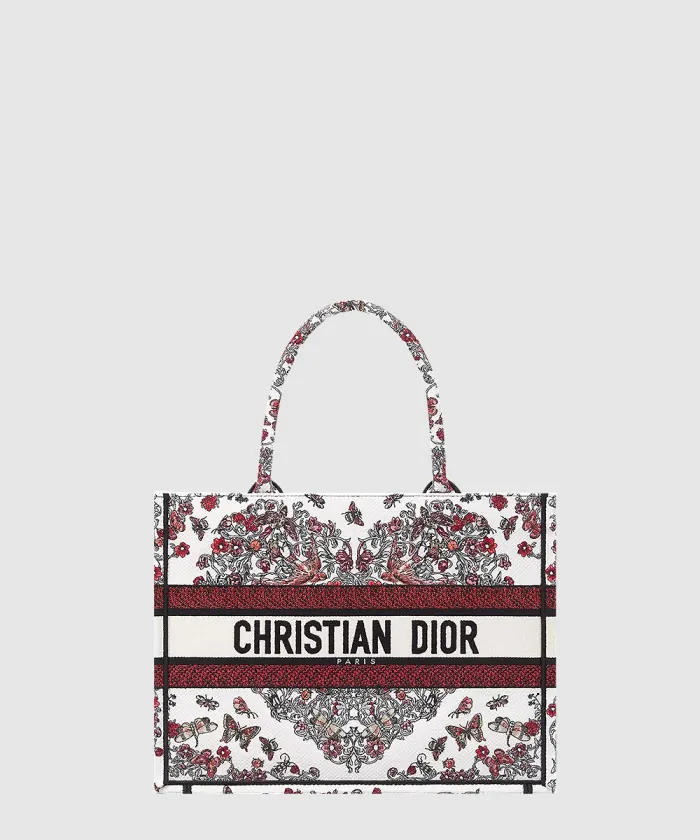 디올 북 토트백 미듐 M1296