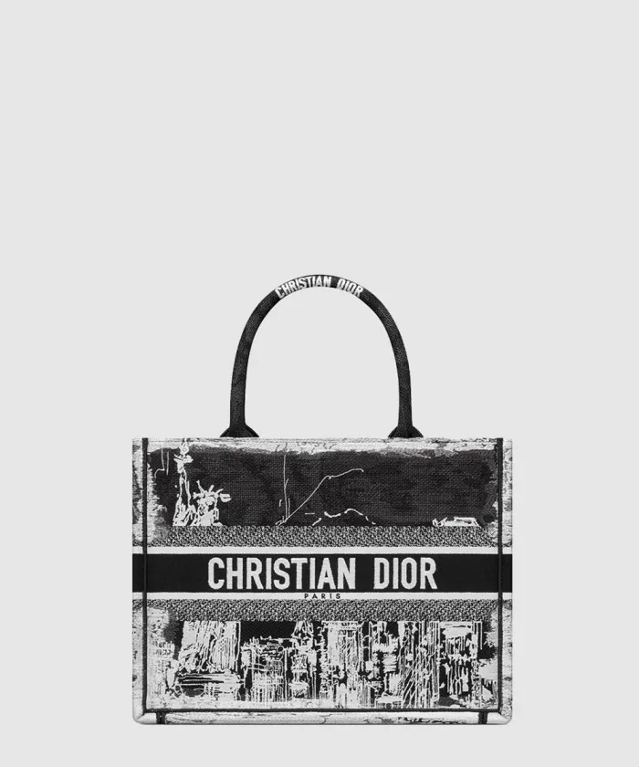 디올 북 토트백 미듐 M1296