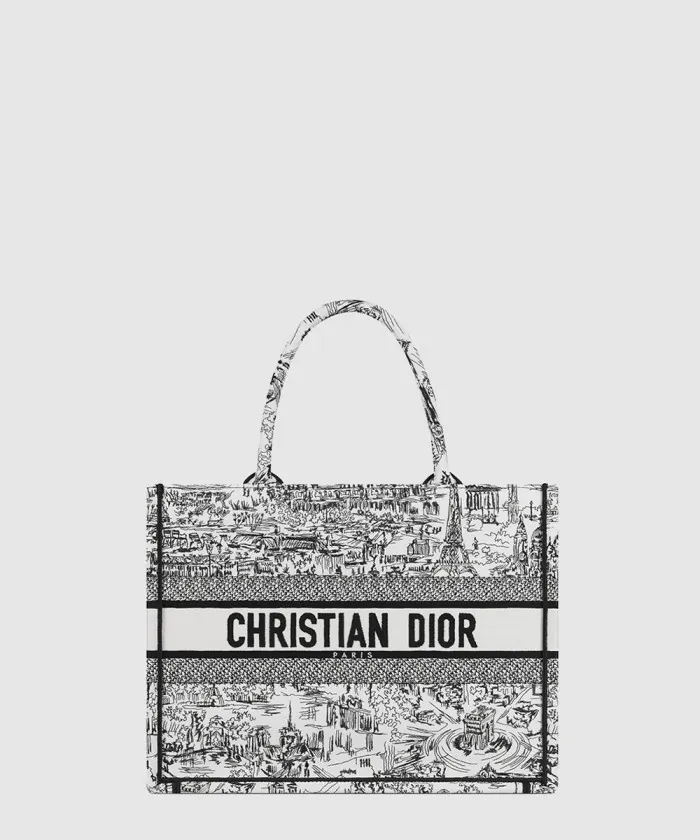 디올 북 토트백 미듐 M1296