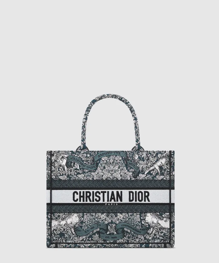 디올 북 토트백 미듐 M1296