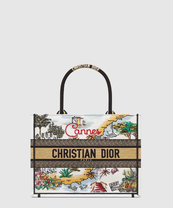 디올 북 토트백 미듐 M1296