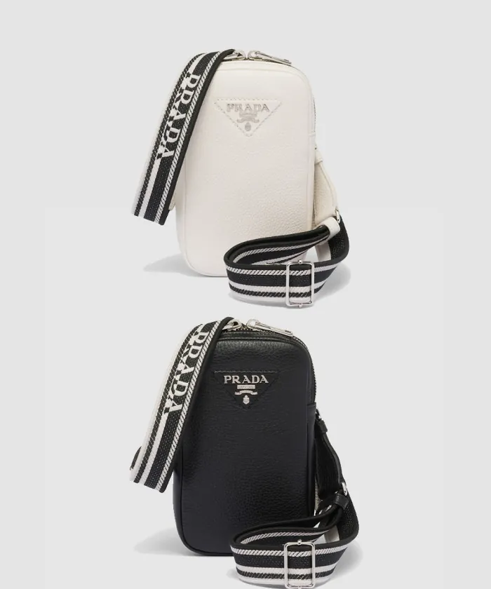 프라다 레더 미니백 1BP027