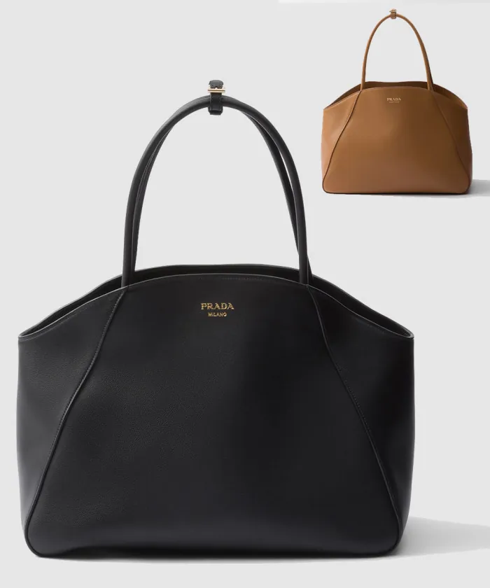 프라다 라지 가죽 토트백 1BG510