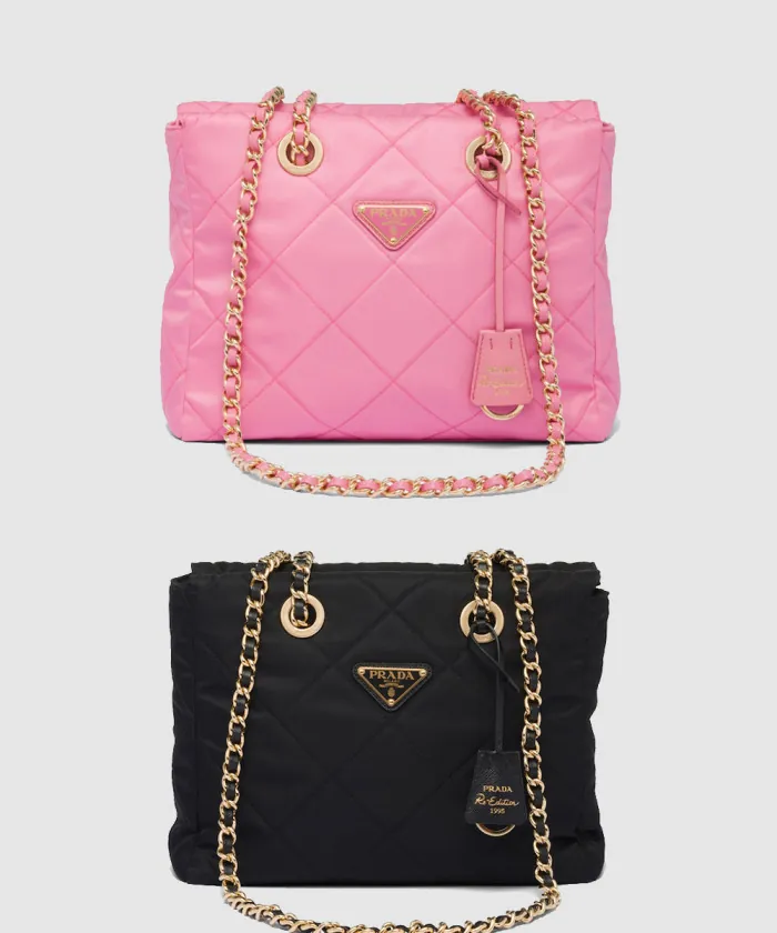 프라다 리나일론 토트백 1BG468