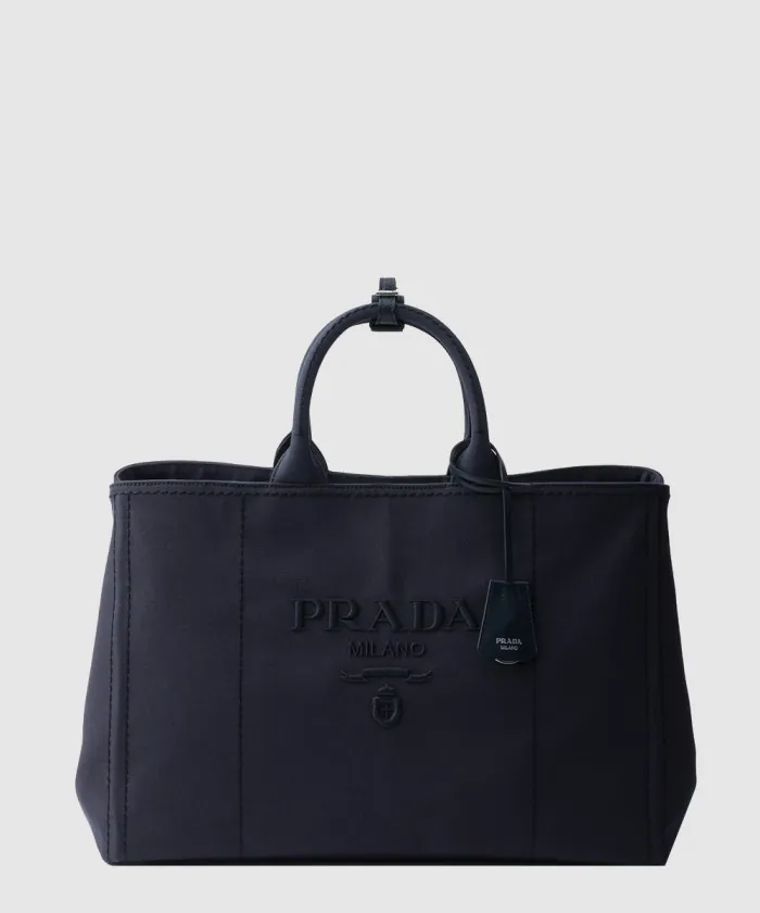 프라다 리넨 혼방 토트백 2VG131