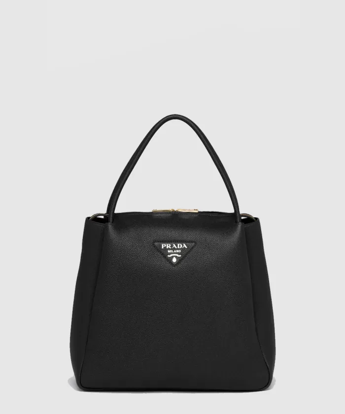 프라다 미듐 레더 토트백 1BC142