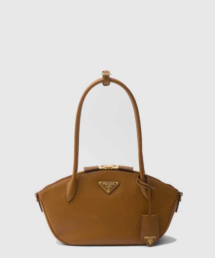 프라다 스몰 레더 토트백 1BA427