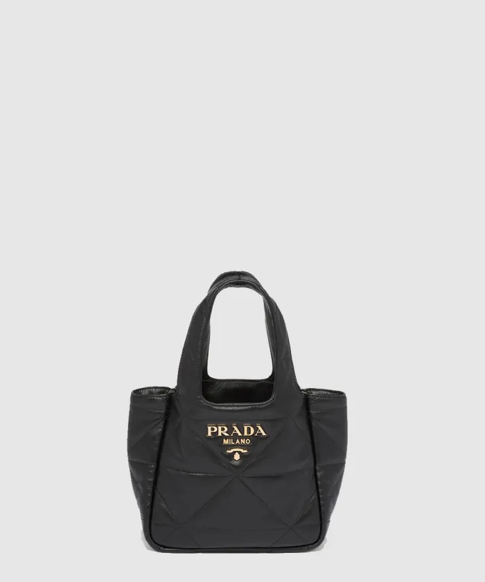 프라다 탑스티치 나파 토트백 스몰 1BG451