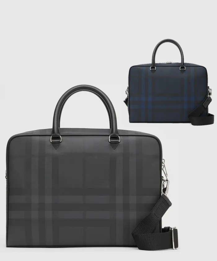 버버리 런던 체크 브리프케이스 80139481