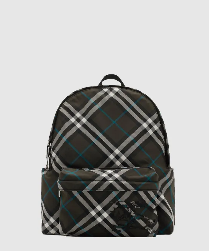 버버리 스몰 체크 백팩 81067091