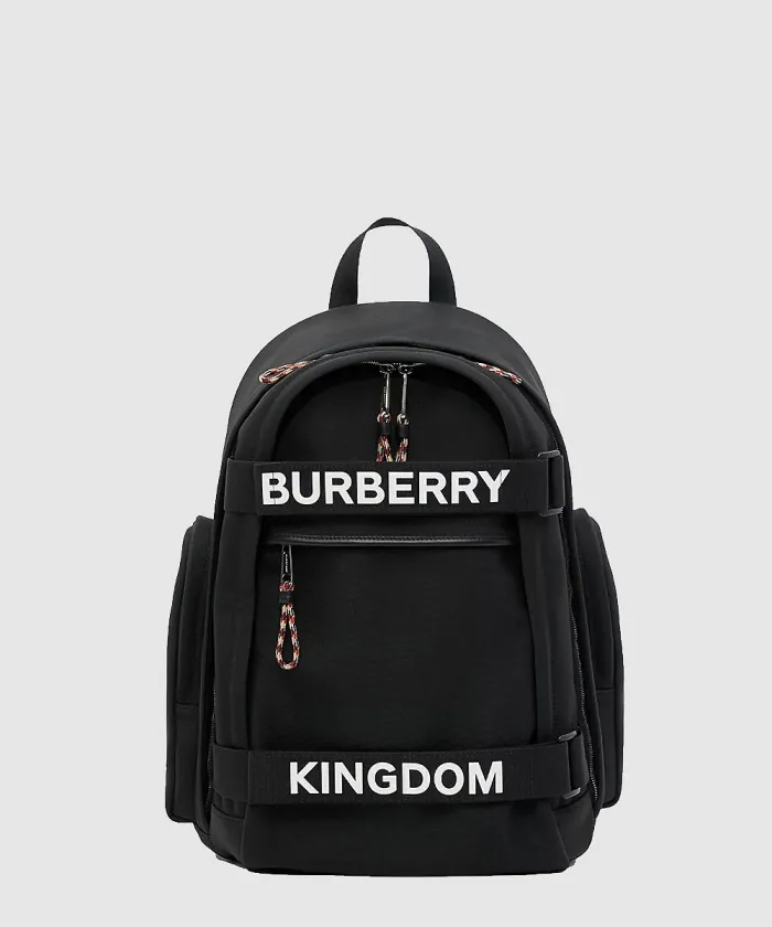 버버리 스몰 프린트 백팩 8021258
