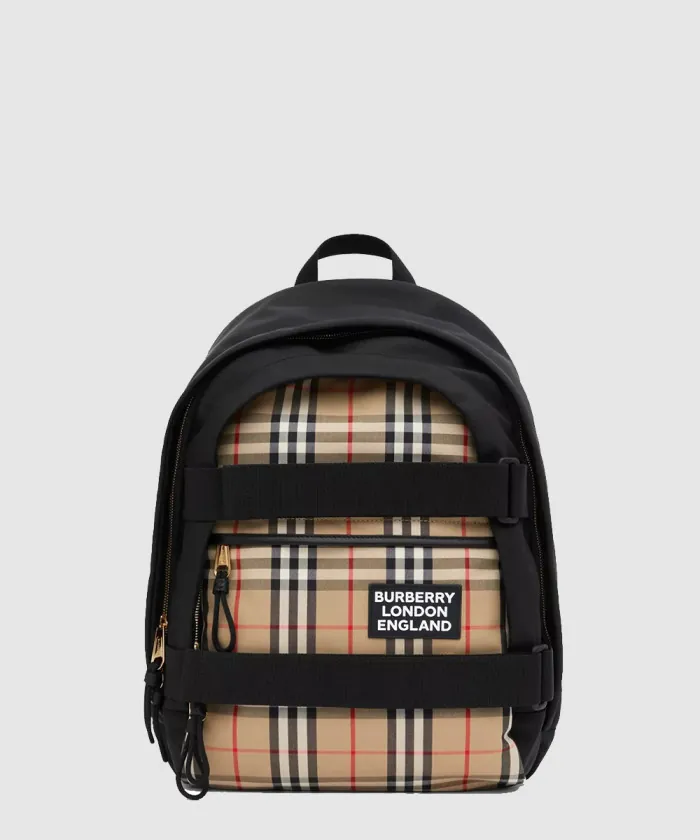 버버리 체크 백팩 8024684