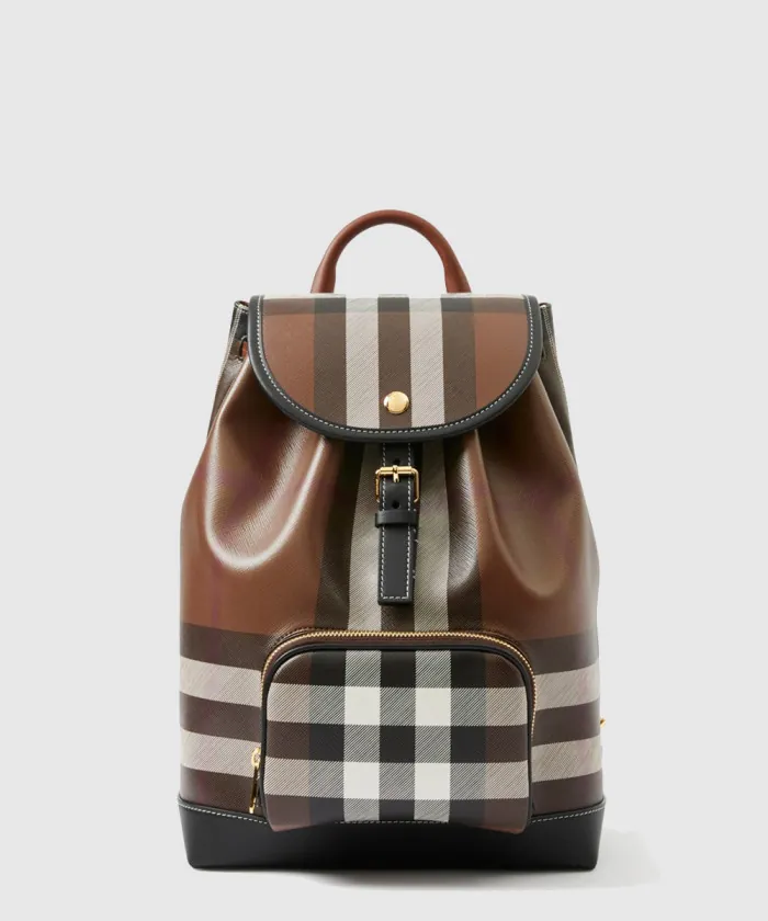 버버리 체크 백팩 80696641