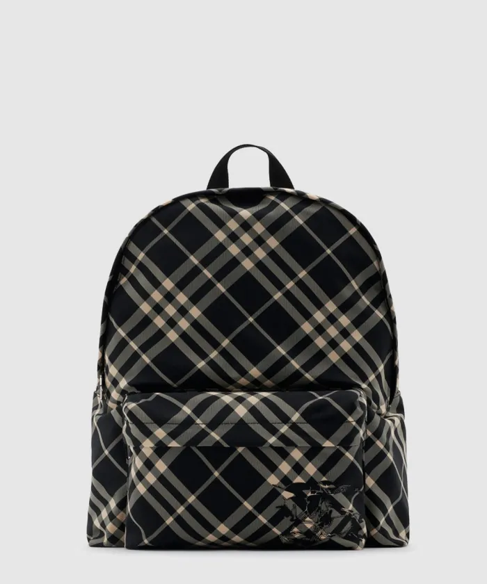 버버리 체크 백팩 80920131