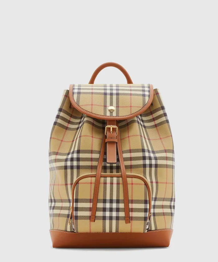 버버리 체크 백팩 80975801