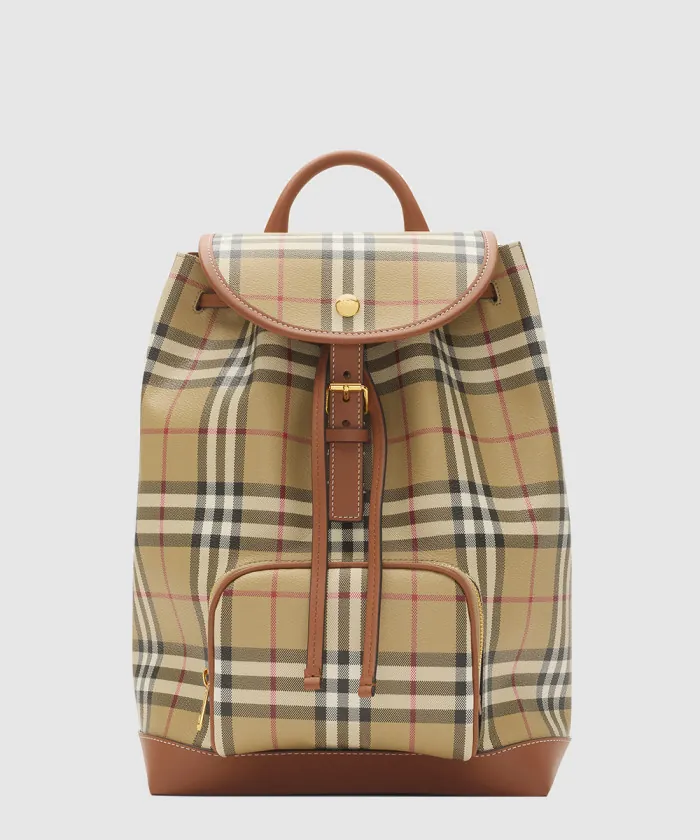 버버리 체크 백팩 81097971