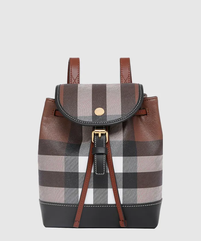버버리 체크레더 마이크로 백팩 8058469