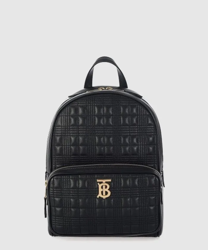 버버리 퀄트 체크 램스킨 백팩 8019601