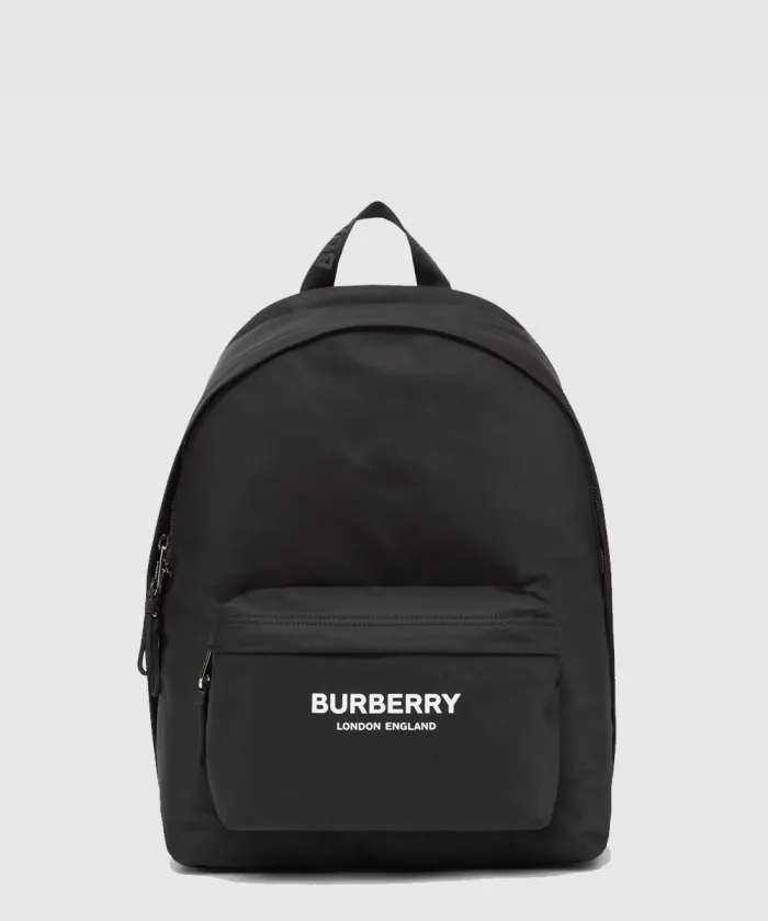 버버리 프린트 나일론 백팩 80210841