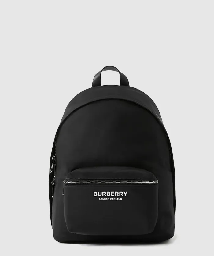 버버리 프린트 나일론 백팩 80634951