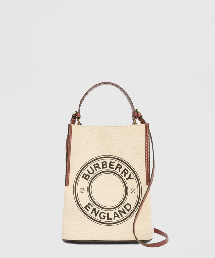 버버리 그래픽 캔버스 버킷백 스몰 80268241