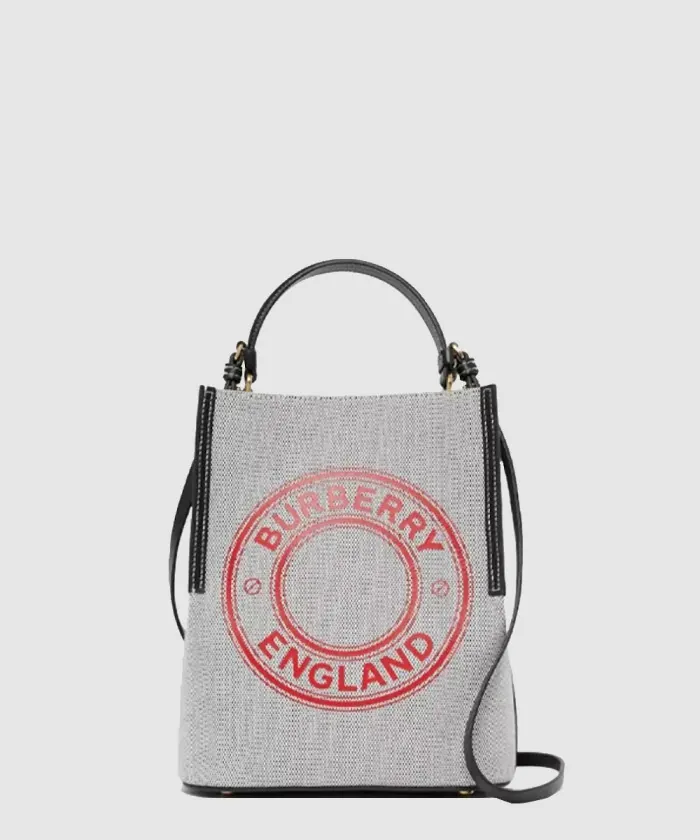 버버리 그래픽 캔버스 버킷백 스몰 80368221
