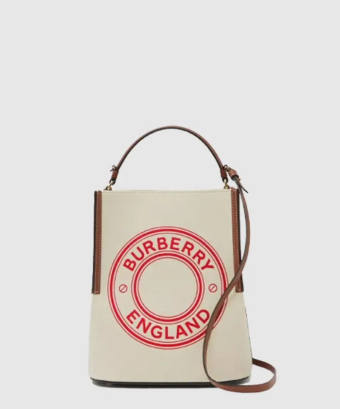 버버리 그래픽 캔버스 버킷백 스몰 80368231