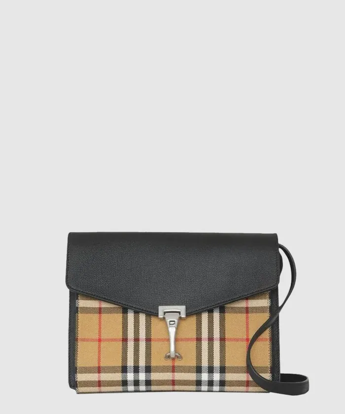 버버리 스몰 빈티지 체크 크로스백 4080075