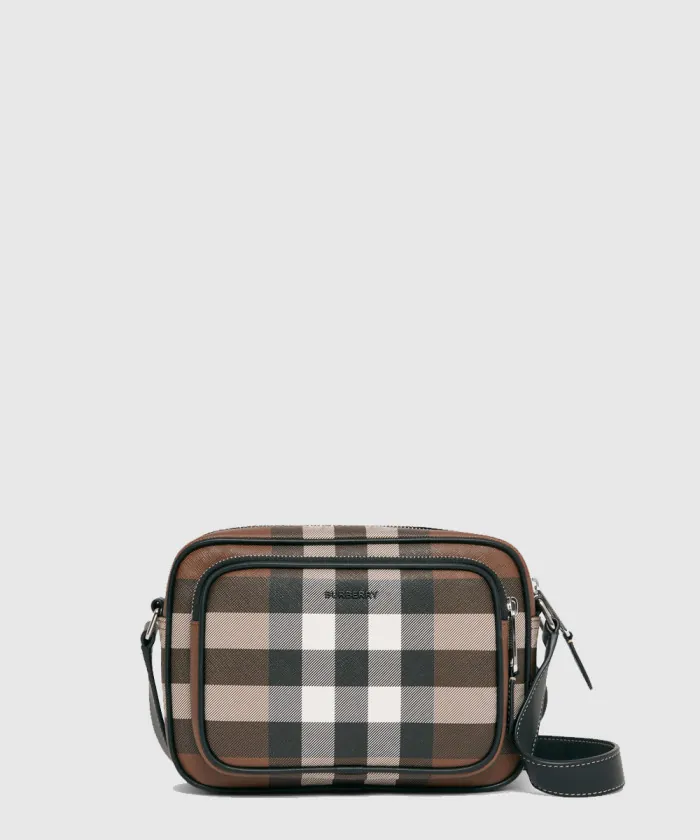 버버리 체크 크로스백 80491451
