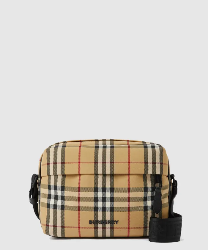 버버리 체크 패턴 크로스백 80697601