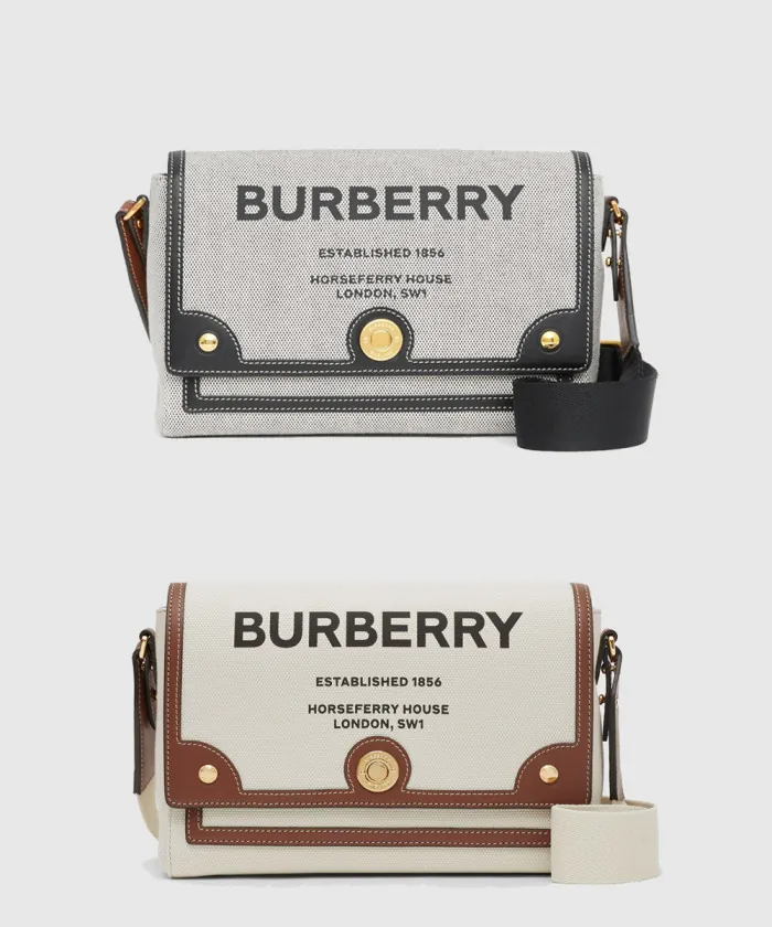 버버리 호스페리 캔버스 크로스백 80302491