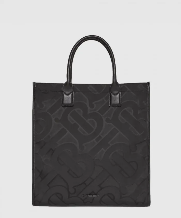버버리 모노그램 리사이클 토트백 80436911