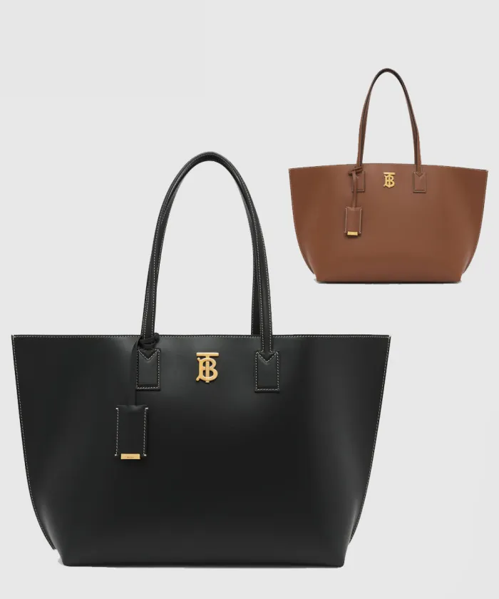 버버리 모노그램 모티프 토트백 미듐 80527261