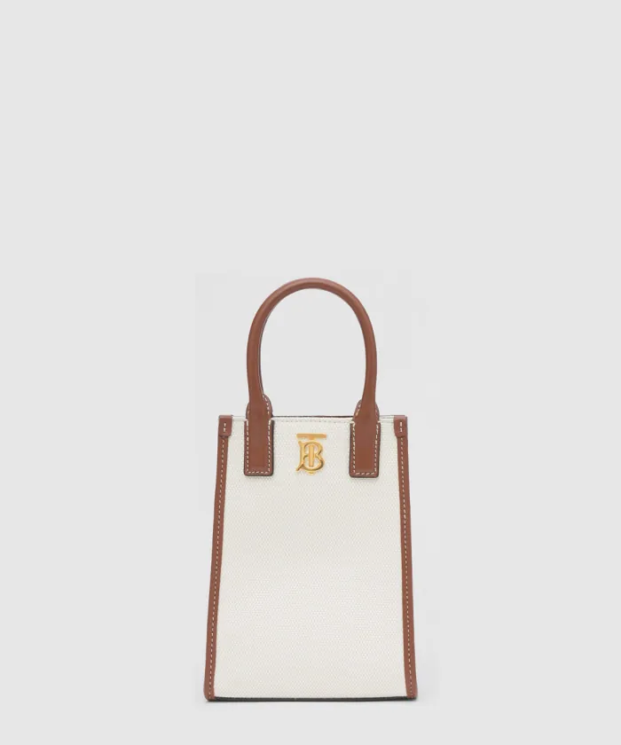 버버리 캔버스 프란시스 토트백 80524601