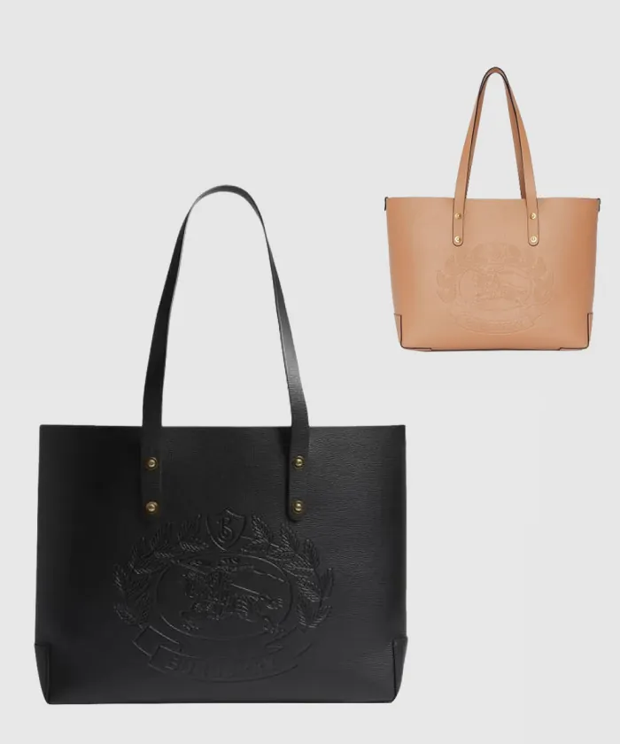 버버리 크레스트 미듐 토트백 4080109